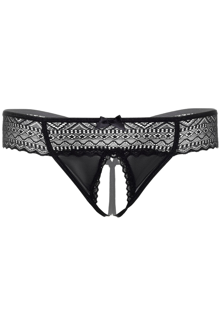 Daring roxanne crotchless string
